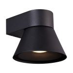 Nordlux Kyklop Wandleuchte Aluminium Schwarz | Geeignet für GU10