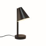 Nordlux Tischlampe Wilmer Metall Schwarz | Geeignet für 1x E14
