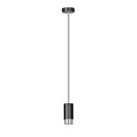 Emibig Pendelleuchte Fumiko Stahl Schwarz | Geeignet für 1x GU10 - Max 10W