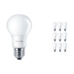 Mehrfachpackung 10x Philips Corepro LED Glühbirne E27 Birne Matt 8W 806lm - 840 Kaltweiß | Ersatz für 60W
