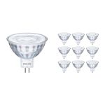 Mehrfachpackung 10x Philips Corepro LED Spot GU5.3 MR16 4.4W 345lm 36D - 827 Extra Warmweiß | Ersatz für 35W