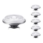 Mehrfachpackung 6x Philips MASTER LED Spot G53 AR111 10.8W 600lm 40D - 927 Extra Warmweiß | Höchste Farbwiedergabe - Dimmbar - Ersatz für 50W