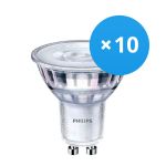 Mehrfachpackung 10x Philips Corepro LED Spot GU10 PAR16 4W 350lm 36D - 840 Kaltweiß | Ersatz für 50W