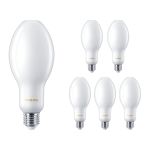 Mehrfachpackung 6x Philips TrueForce Core LED E27 HPL/SON Matt 18W 3000lm 300D - 830 Warmweiß | Ersatz für 80W