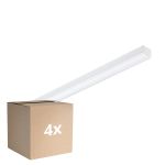 Mehrfachpackung 4x Philips LED Deckenleuchte CoreLine BN126C 49W 6400lm - 840 Kaltweiß | 120cm - 1x Durchgangsverdrahtung