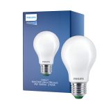 Philips Master Ultra Efficient LED E27 Birne Matt 4W 840lm - 827 Extra Warmweiß | Dimmbar - Ersatz Für 60W