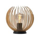 Eglo Tischlampe Venezuela Schwarz, Gold | Geeignet für 1x E27
