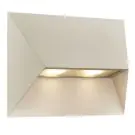 Nordlux Pontio Wandleuchte Aluminium Sanded | IP54 - Geeignet für 2x GU10 