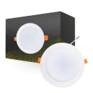Bright Choice LED Downlight 18W 1620lm 120D - 840 Kaltweiß | Ausschnitt 175mm - Ersatz Für 2x18W