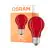 Osram LED Star Classic Decor E27 Birne Fadenlampe Matt 2.5W 45lm - Rot | Ersatz Für 7W