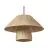 Ledvance Decor Bamboo Papier/Stahl Hut 400 Braun | Geeignet für E27