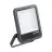 Ledvance Led-Scheinwerfer Aluminium Schwarz 100W 14000lm 100D - 830 Warmweiß | IP66 - Symmetrisch