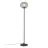 Nordlux Alton Stehlampe 27,5 Glas Schwarz | Geeignet für 1x E27