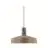 Nordlux Elvas Marble Pendelleuchte Metall Braun | Geeignet für 1x E27