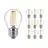 Mehrfachpackung 10x Philips Corepro LED Lustre E27 Kugel Fadenlampe Klar 4.3W 470lm - 827 Extra Warmweiß | Ersatz für 40W