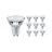 Mehrfachpackung 10x Philips MASTER Value LED Spot GU10 PAR16 3.7W 270lm 36D - 922-927 Dim To Warm | Höchste Farbwiedergabe - Dimmbar - Ersatz Für 35W