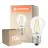 Mehrfachpackung 10x Ledvance Classic LED E27 Birne Fadenlampe Klar 1W 136lm - 827 Extra Warmweiß | Ersatz Für 15W