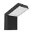 Eglo Wandleuchte Grottazzolina Aluminium Schwarz 10W 1280lm - 830 Warmweiß | IP65