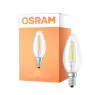 Osram Classic LED E14 Kerze Fadenlampe Klar 4W 470lm - 827 Extra Warmweiß | 3 Step Dim - Ersatz für 40W