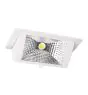 LED Downlight Wallwasher Wally Mittel Weiß 27W 3850lm 78x100D - 840 Kaltweiß - 238x145mm