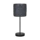 Ledvance Tischlampe Decor Felt Weaving Stund Dunkel Grau | Geeignet für 1x E14