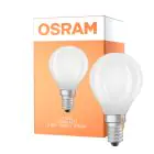 Osram LED Classic LED E14 Birne Fadenlampe Matt 3.8W 806lm - 827 Extra Warmweiß | Ersatz Für 60W