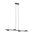Emibig Pendelleuchte Sora Stahl Schwarz | Geeignet für 4x GX53 - Max 12W
