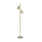 It's about RoMi Stehlampe Bremen Eisen Gold | Geeignet für 2x E27 