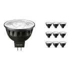 Mehrfachpackung 10x Philips LEDspot ExpertColor GU5.3 MR16 6.5W 930 36D (MASTER) | Warmweiß - Höchste Farbwiedergabe - Dimmbar - Ersatz für 35W
