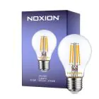 Noxion Lucent LED E27 Birne Fadenlampe Klar 8.5W 1055lm - 827 Extra Warmweiß - Ersatz für 75W