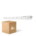 Mehrfachpackung 6x Ledvance LED Feuchtraumleuchte Feuchtigkeitsdicht 46W 6400lm - 865 Tageslichtweiß | 150cm