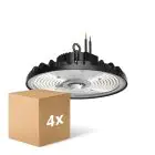 Mehrfachpackung 4x Noxion LED Highbay Ecowhite V2.0 200W 32000lm 90D - 840 Kaltweiß | IP65 - 1-10V Dimmbar